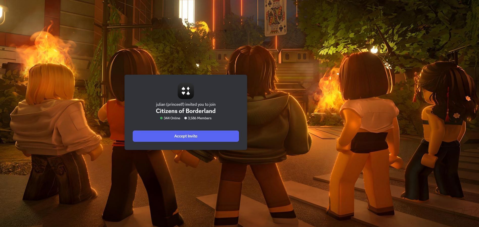 Discord link (Image via Discord)